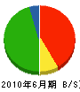 堀田工業 貸借対照表 2010年6月期