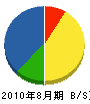 松崎建築事務所 貸借対照表 2010年8月期