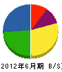 富士見園 貸借対照表 2012年6月期