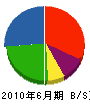 浅井電気 貸借対照表 2010年6月期
