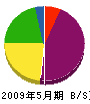 坂居新気開発 貸借対照表 2009年5月期