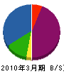 渡辺香寿園 貸借対照表 2010年3月期