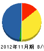 ヤマシタ 貸借対照表 2012年11月期