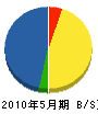 松代園芸 貸借対照表 2010年5月期