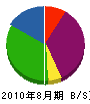 塩田電工 貸借対照表 2010年8月期