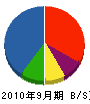 松村泰山堂 貸借対照表 2010年9月期