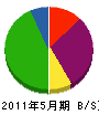 大野小木 貸借対照表 2011年5月期