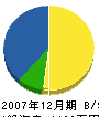 坂本造園 貸借対照表 2007年12月期