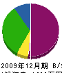横田塗装店 貸借対照表 2009年12月期