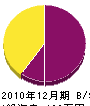 樫田塗装店 貸借対照表 2010年12月期