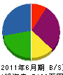 田代住建 貸借対照表 2011年6月期