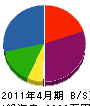 信州塚田土建 貸借対照表 2011年4月期