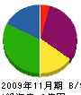 松本建設 貸借対照表 2009年11月期