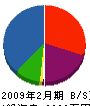 平辻工業 貸借対照表 2009年2月期