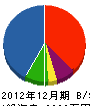 矢野電機工業 貸借対照表 2012年12月期