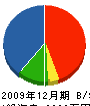 小野産業 貸借対照表 2009年12月期