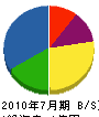 小菅工業 貸借対照表 2010年7月期