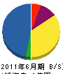 札幌ユニオン新管財 貸借対照表 2011年6月期