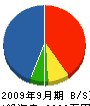 丸北敬峰園 貸借対照表 2009年9月期