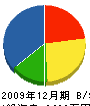 横川建設 貸借対照表 2009年12月期
