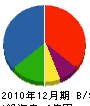 山川建設 貸借対照表 2010年12月期