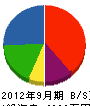 岩永工務店 貸借対照表 2012年9月期