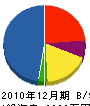 佐久間電設 貸借対照表 2010年12月期