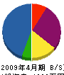 大根電器商会 貸借対照表 2009年4月期