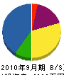 進栄電気工事 貸借対照表 2010年9月期