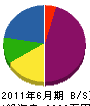 昭和技研 貸借対照表 2011年6月期
