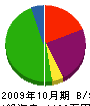 藤井建設 貸借対照表 2009年10月期