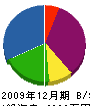 昭和水道 貸借対照表 2009年12月期