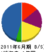 藤電気 貸借対照表 2011年6月期