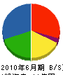坂田建材 貸借対照表 2010年6月期