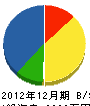 竹内電機 貸借対照表 2012年12月期