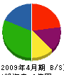櫻井建設 貸借対照表 2009年4月期