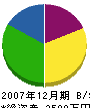 紫牟田建設 貸借対照表 2007年12月期