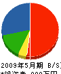 柴田畳店 貸借対照表 2009年5月期