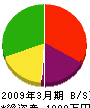 雅建築総合技術 貸借対照表 2009年3月期