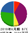 武村塗装 貸借対照表 2010年6月期