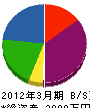 堀口電気商会 貸借対照表 2012年3月期