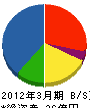 長野中央ホーム 貸借対照表 2012年3月期