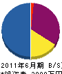沖縄総設 貸借対照表 2011年6月期