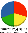 池田建設 貸借対照表 2007年12月期