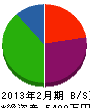 三栄電気 貸借対照表 2013年2月期