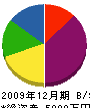 長谷川工務所 貸借対照表 2009年12月期