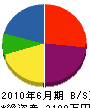斎藤塗装工芸 貸借対照表 2010年6月期