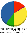 川崎開発 貸借対照表 2010年6月期