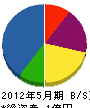 システムテクノ福島 貸借対照表 2012年5月期