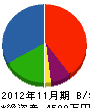 大龍産業 貸借対照表 2012年11月期